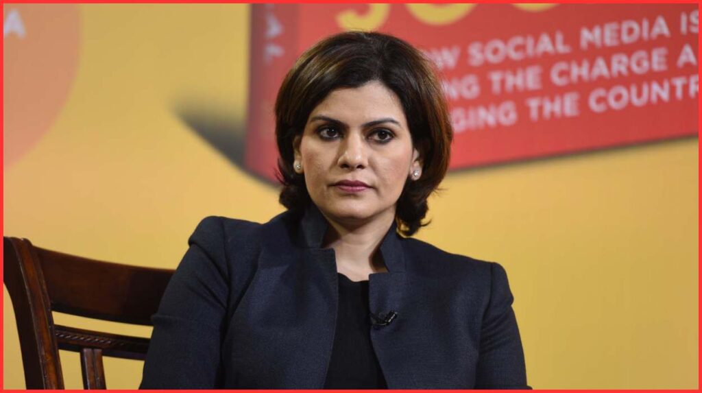 Female News Anchor in India