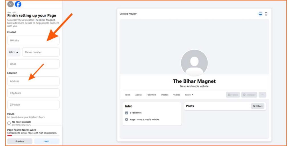 How to Create a Facebook Page for Your News Portal