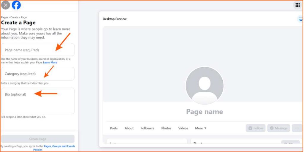 How to Create a Facebook Page for Your News Porta
