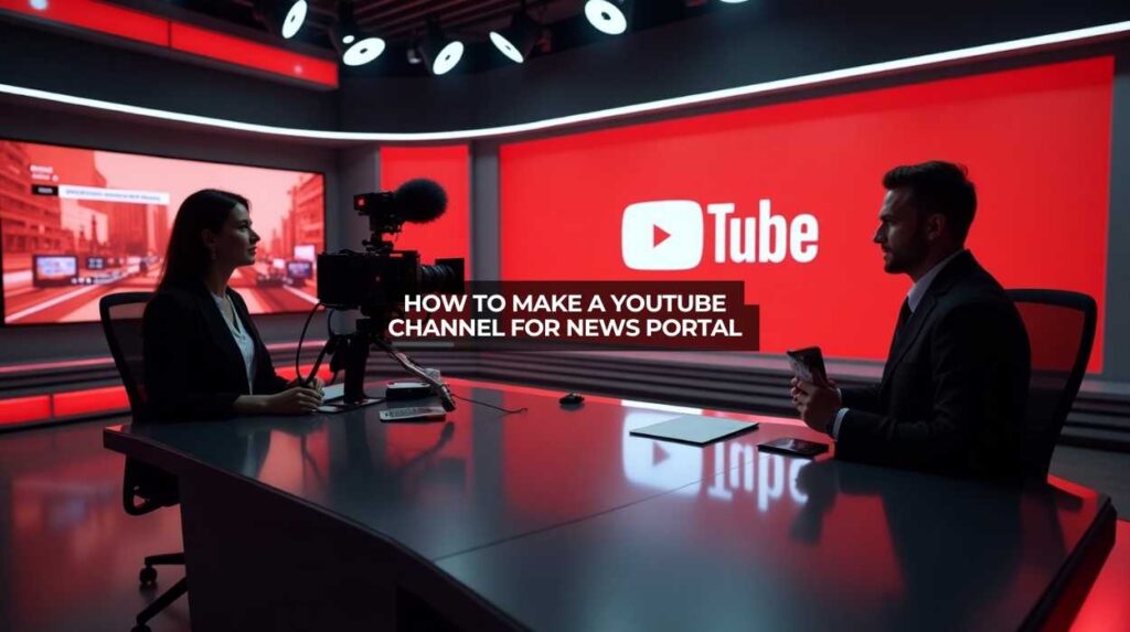 How to Make a YouTube Channel for News Portal