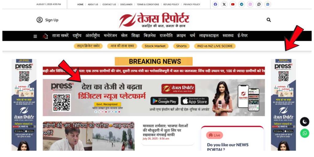 How to Earn from News Portal