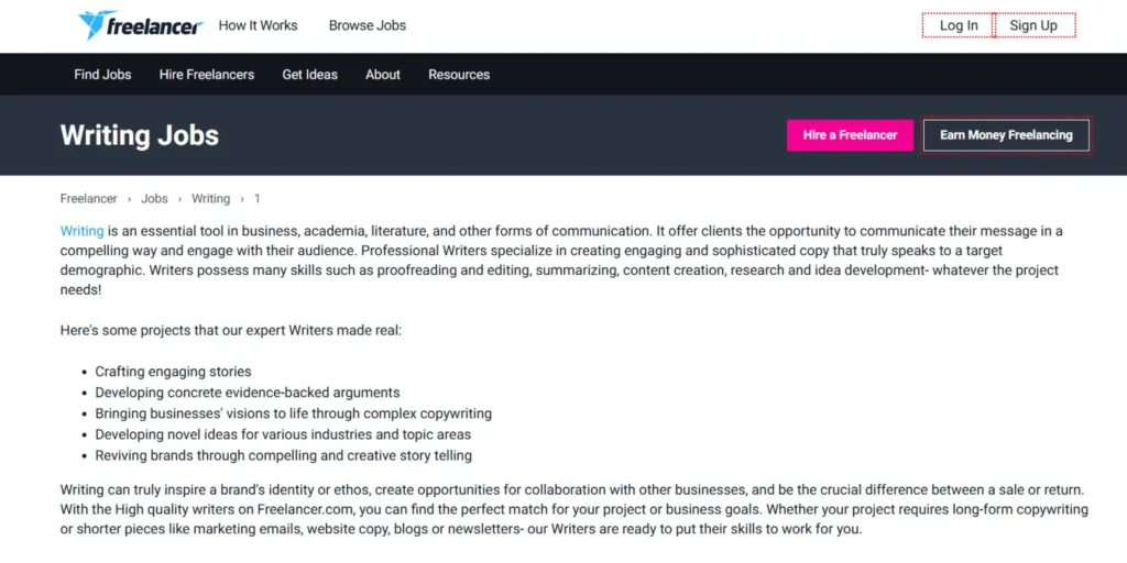 Freelance Writing Side Hustle