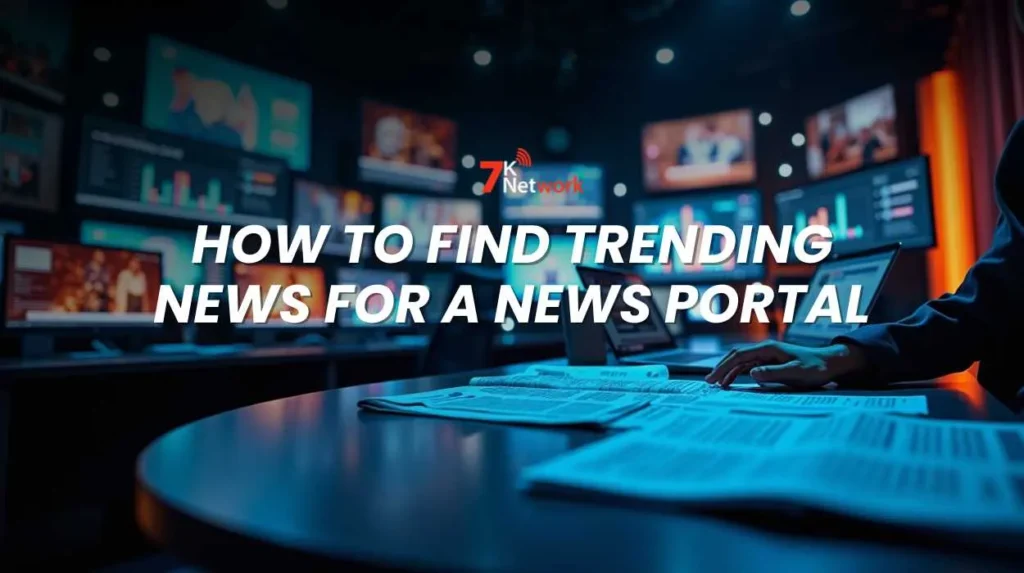 Find Trending News for a News Portal