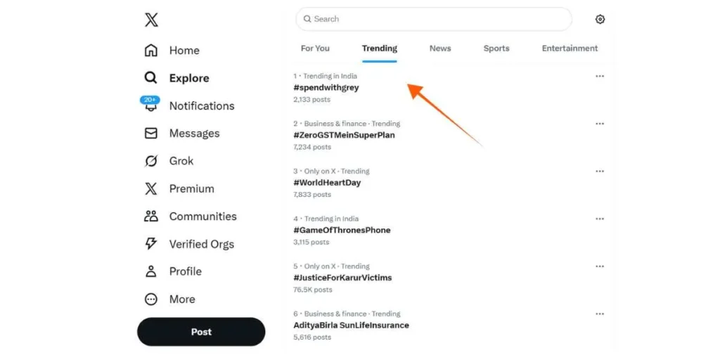 Find Trending News for a News Portal