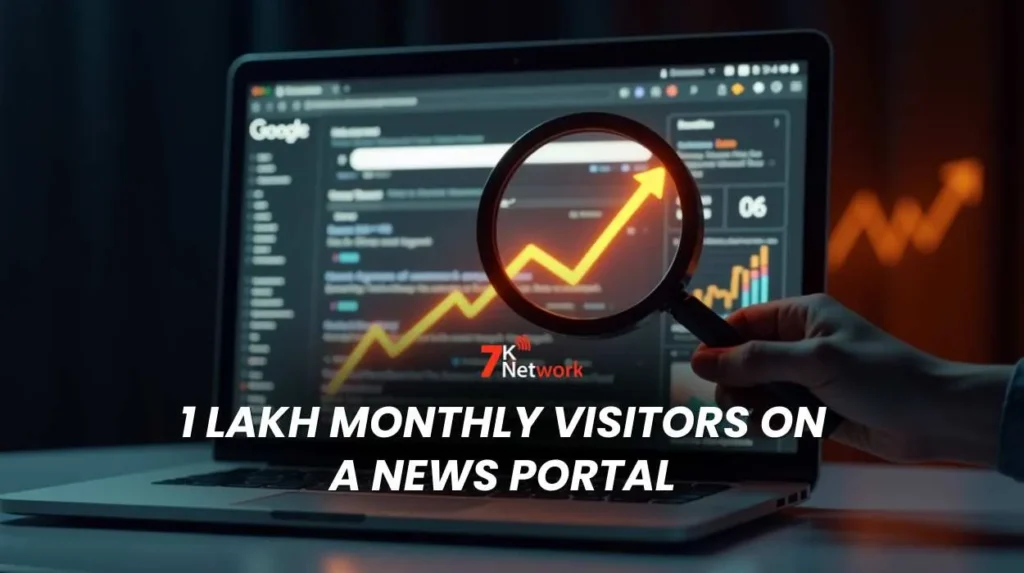 How to Get 1 Lakh Monthly Visitors on a News Portal