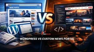 WordPress vs Custom News Portal