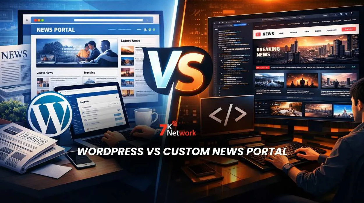 WordPress vs Custom News Portal