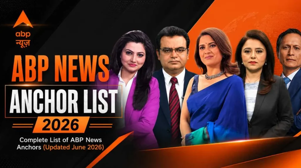 ABP News Anchor List