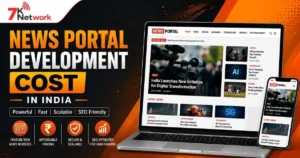 News Portal Development Cost in India