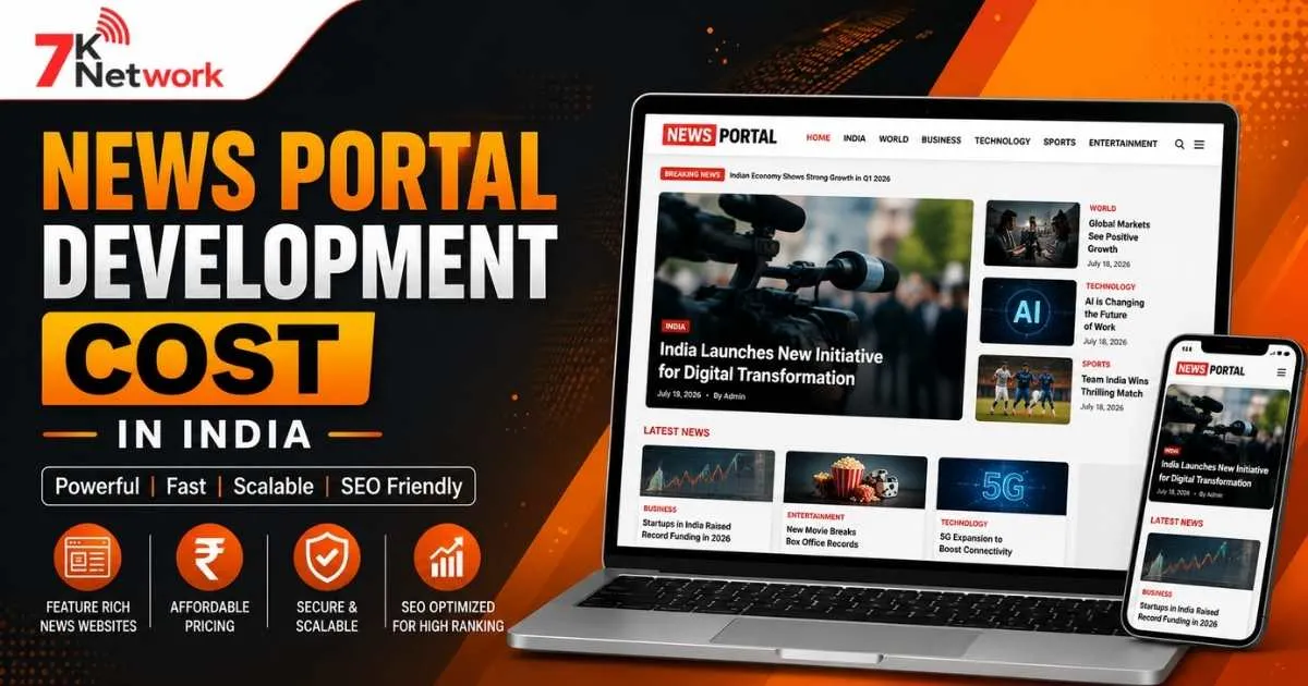 News Portal Development Cost in India